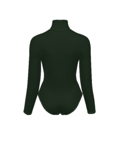 Turtleneck Long Sleeve Bodysuit