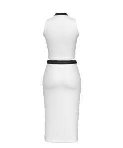 Tank Top & Split High Skirt Set