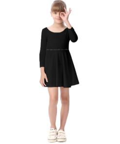 Kid's Long Sleeve Dress