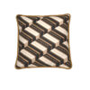 Isometric Bars Silk Cushion