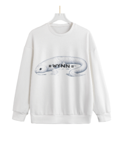 Axolotl Drop-shoulder Wynn Knitted Fleece Sweater