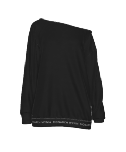 Women's Off-Shoulder Sweatshirt