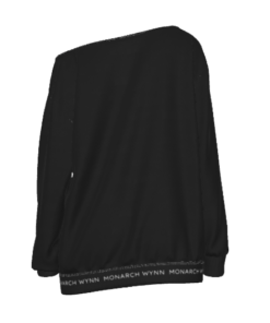 Women's Off-Shoulder Sweatshirt