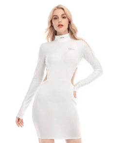 Monarch Wynn Waist Hollow Hip Dress
