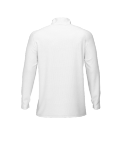 Sports Collar Jersey With Long Sleeve Interlock