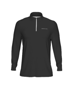 Sports Collar Jersey With Long Sleeve Interlock