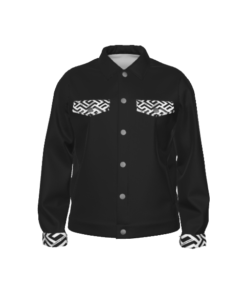 Geometric Printed Jacket