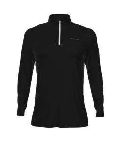 Noir Half-Zip Sweatshirt