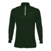 Forest Green Half-Zip Sweatshirt