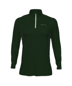 Forest Green Half-Zip Sweatshirt