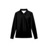 Noir Quarter Zip Sport Shirt With Long Sleeve