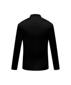Noir Quarter Zip Sport Shirt With Long Sleeve