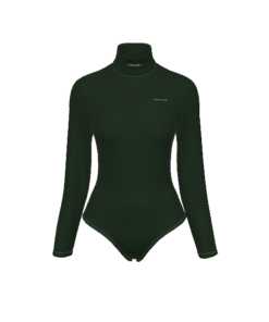 Turtleneck Long Sleeve Bodysuit